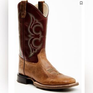 CODY JAMES BOYS' AMES TONAL WESTERN BOOTS - BROAD SQUARE TOE